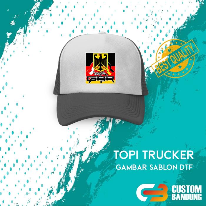 Diskon Topi Trucker GBR Topi Jaring GBR Pria Wanita Bisa Original High