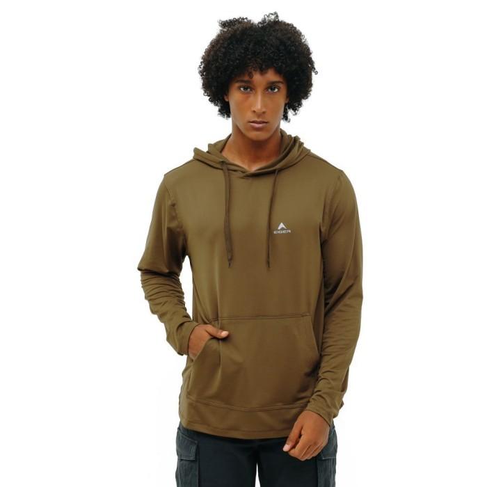 EIGER X-TROPLE HOODIE SWEATER - Olive, S