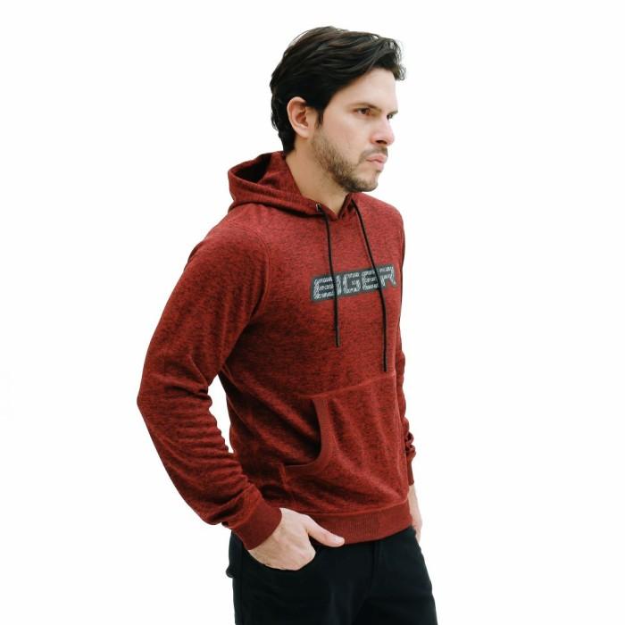 EIGER X-RUSTLE SWEATER - Red, L