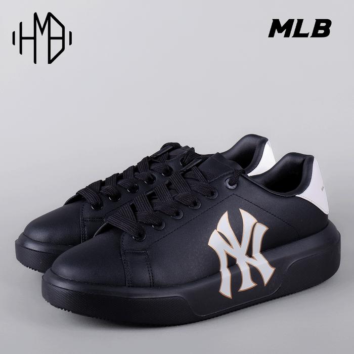 MLB Korea NY Yankees Chunky Classic Sneaker Black White