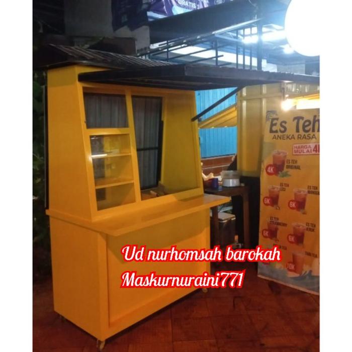 booth angkringan , gerobak angkringan
