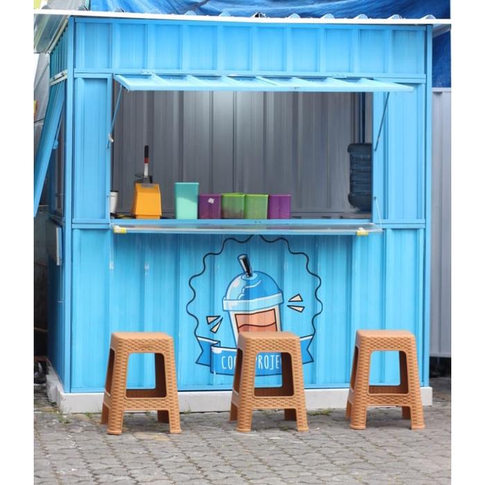 Booth Container 200x150x200 Booth Container Jualan Minuman
