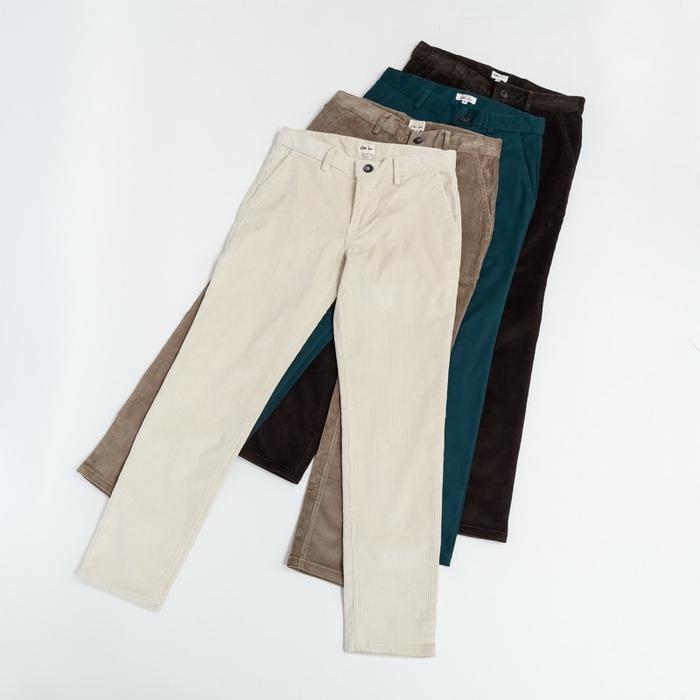 Kiko Ina Corduroy Pants Vintage Wash Edition celana panjang pria