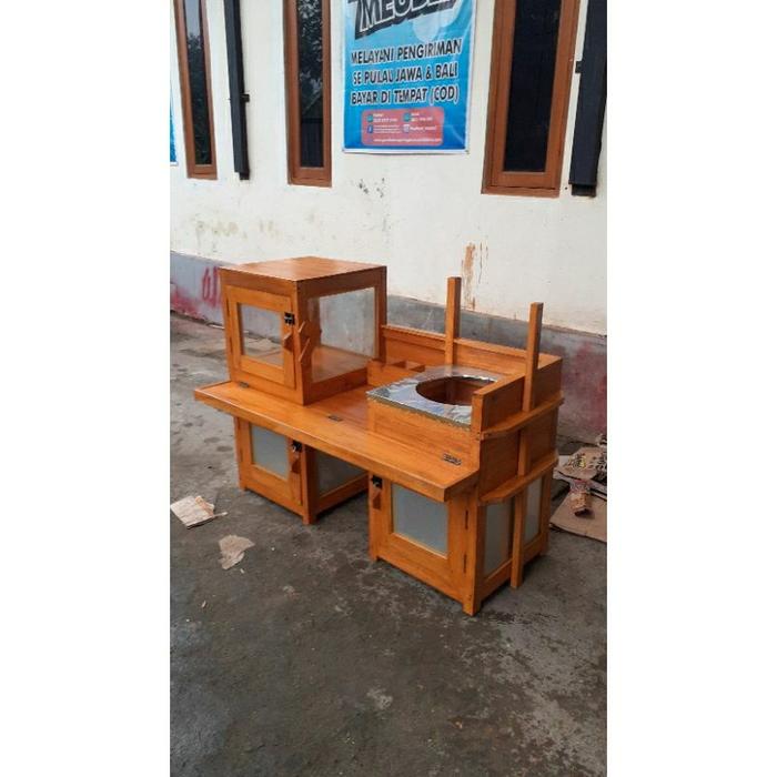 Gerobak motor keliling bisa untuk bakso / mie ayam / bubur ayam /