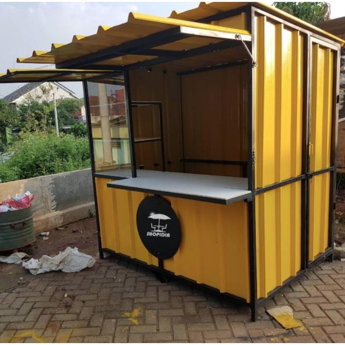 Booth kontainer / Gerobak Kontainer / Gerobak costum Cafe Resto