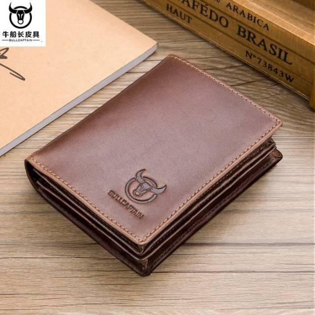 BC02 DOMPET BULLCAPTAIN KULIT ASLI REAL PICT TERIMPOR