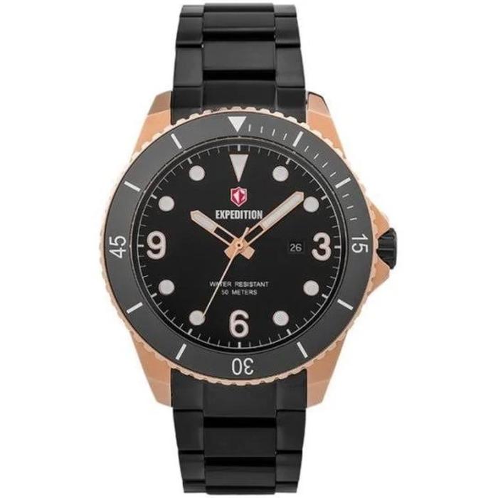 JAM TANGAN PRIA EXPEDITION E6792 E 6792 MDBBRBA STAINLESS ORIGINAL