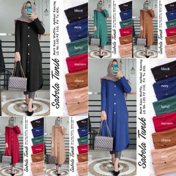 Murah!! Sabela Tunik by Alfashion ORI Solo atasan wanita jumbo