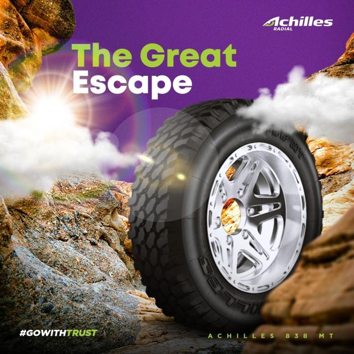 Achiles 838 27 x 8.5 R14 Tahun 2022 Ban Offroad Kijang Avanza Xenia