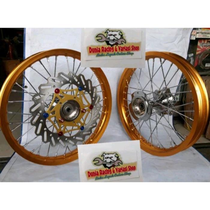 Paketan Velg ninja 250 mono sama piringan cakram