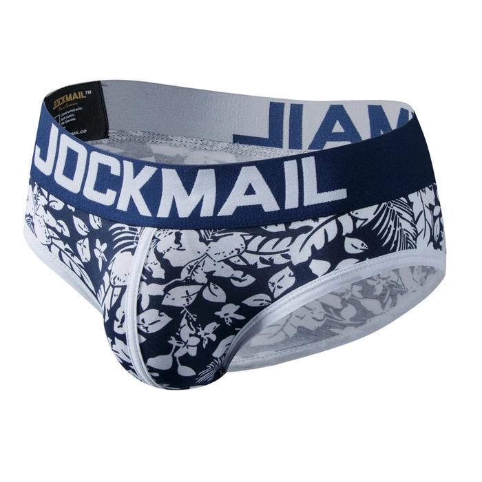 JOCKMAIL Men Underwear Briefs Cotton U Convex Sexy Men Briefs Sli
