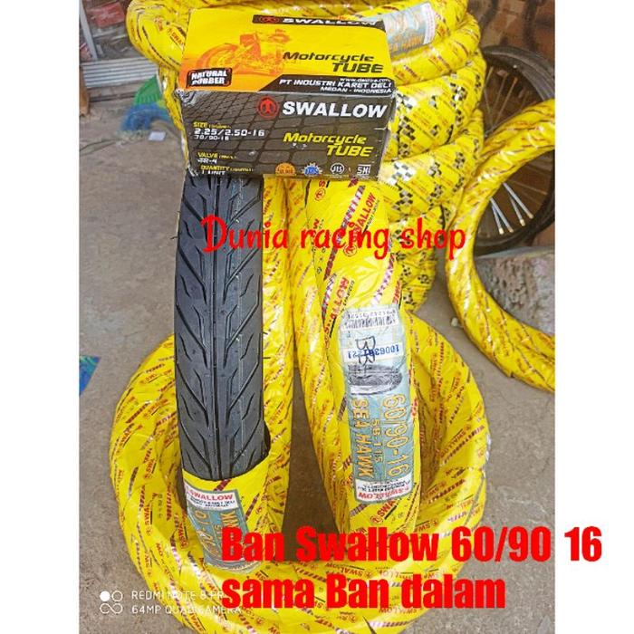 Ban Swallow 60/90 ring 16 Sea Hawk Ban Swallow 60 90 16 sama Ban dalam