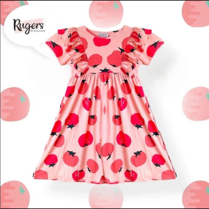 Rugers By Kayamani - Dress Anak Perempuan - Casual Tomato Dress