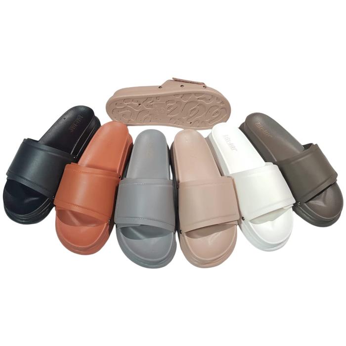 Bara Bara Sandal Selop Wanita Import WS888-BR10 (F2)
