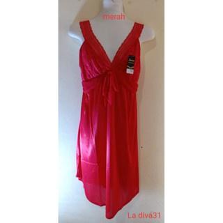 Original Baju Tidur Wanita Seksi Satin Premium Lingerie Sorex Exclusiv
