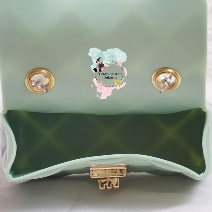 $ya Tas Jelly Glossy Mini | Tas Glossy Mutiara | Glossy Mutiara