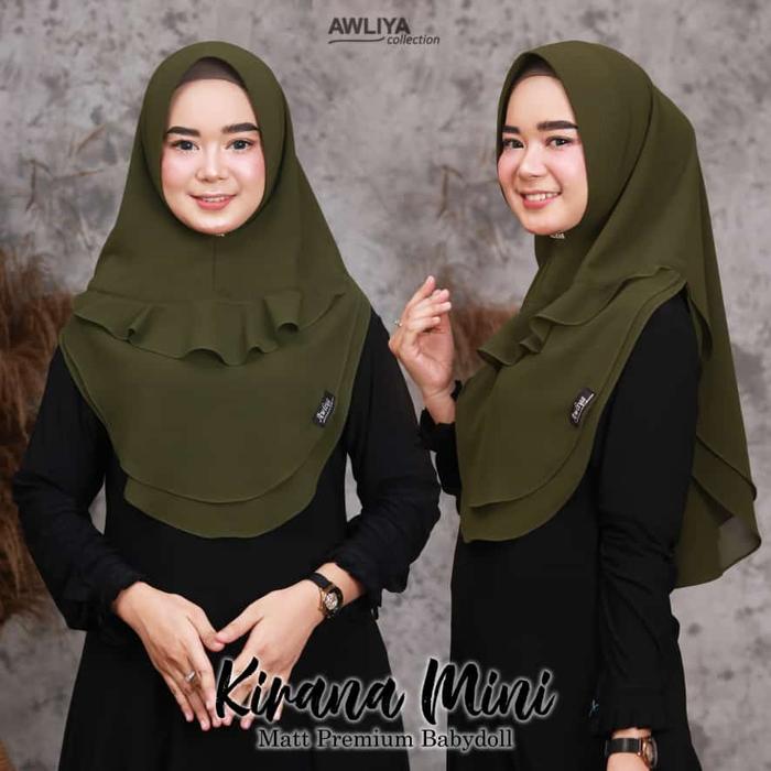hk3 KHIMAR KIRANA MINI ALIYAR BY AWLIYA // AWLIYA HIJAB ORI AWLIYA