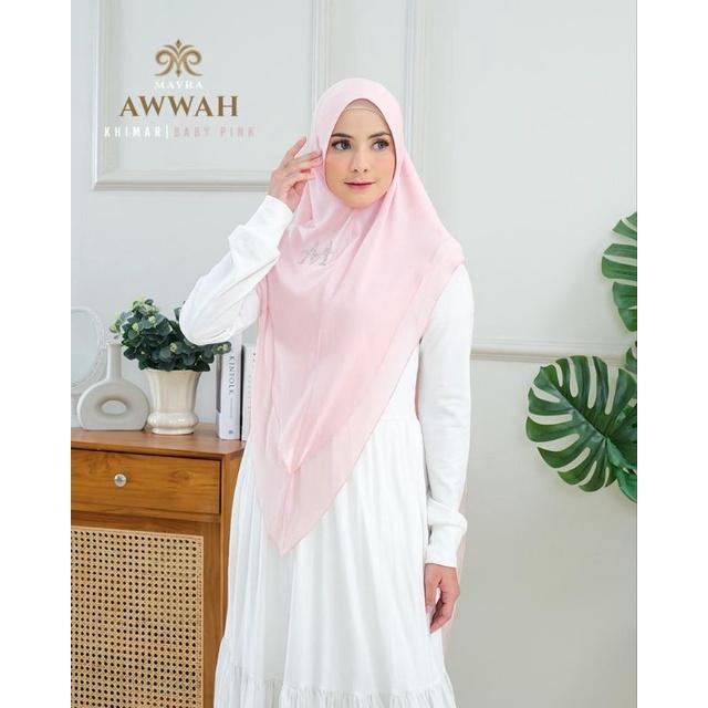 hk3 AWWAH Khimar Mayra/Khimar Syari Mayra/Khimar