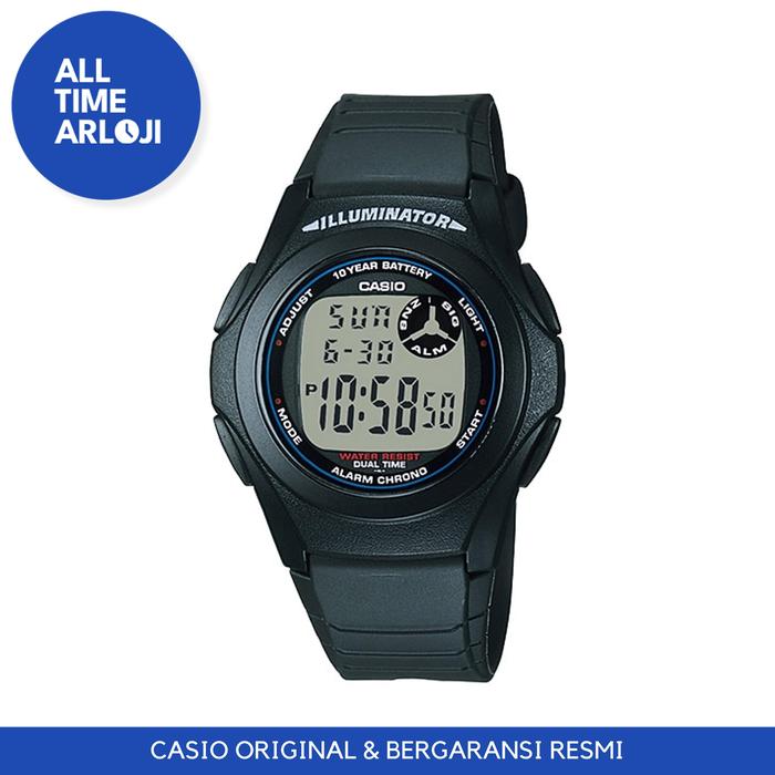 CASIO GENERAL F-200W-1ADF/F200W-1A ORIGINAL & GARANSI RESMI