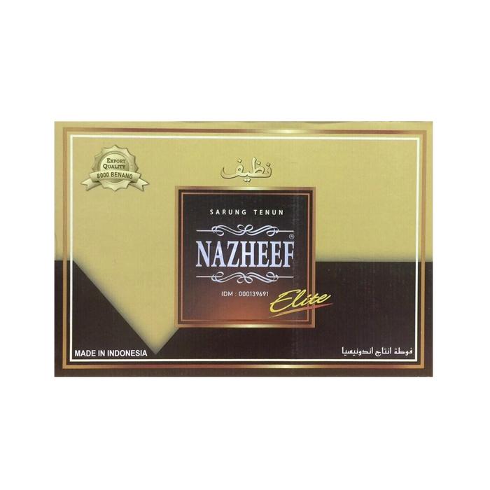 Terbagus Grosir 10Pc - Sarung Tenun Nazheef Elite 8000 Benang