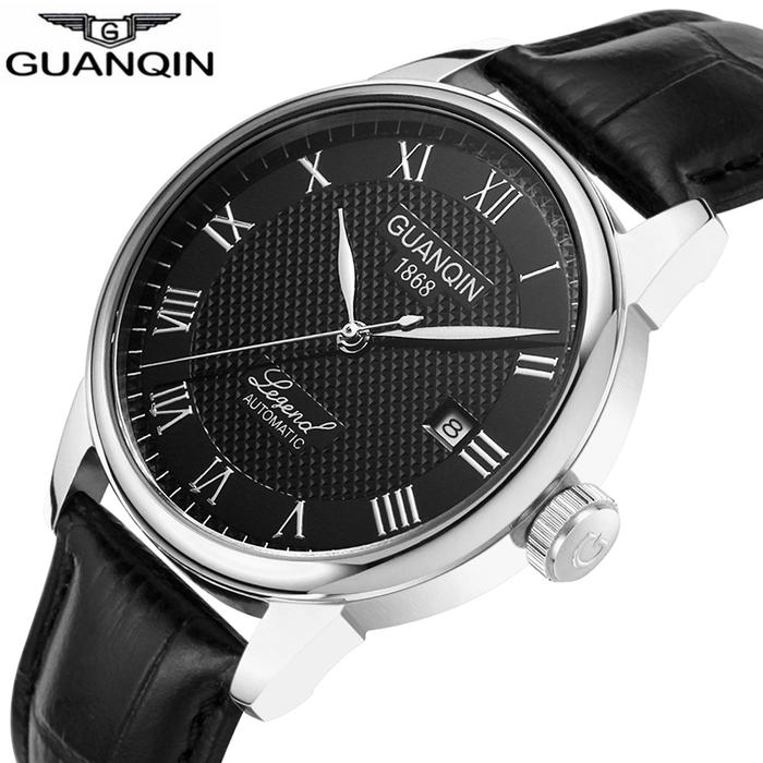 GUANQIN 2020 Jam Tangan Bisnis GUANQIN Jam Tangan Pria Relogio