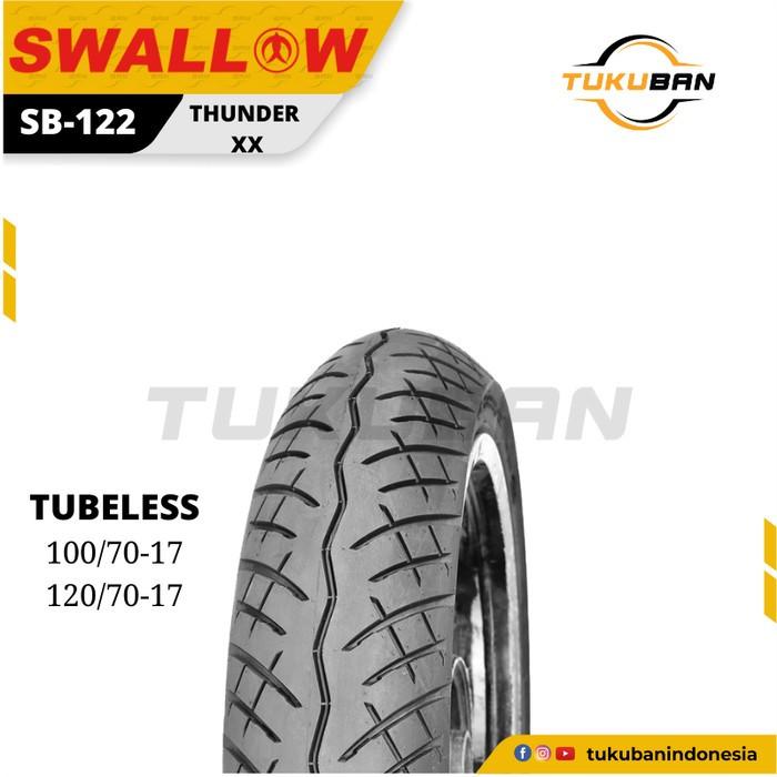 Ban Luar Sepeda Motor Swallow SB-122 R THUNDER XP 130/70 160/60 180/55 Ring 17 Tubeless