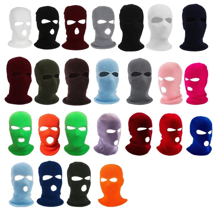 Terlaris, Skull Caps Helmet Liner Winter Beanie Windproof Hair