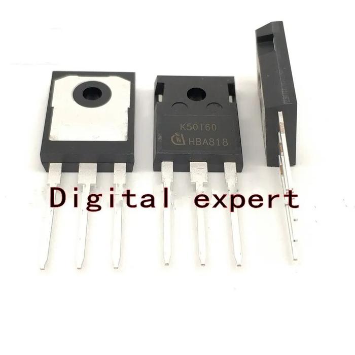 10 stks / partij K50T60 IKW50N60T Omvormer 50A 600 V Enkele Buis IGBT