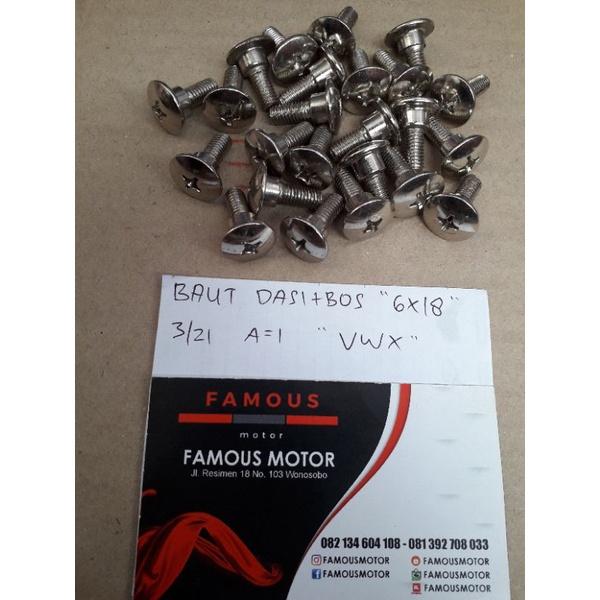 BAUT KLIP BODI DASI BOS 6x18