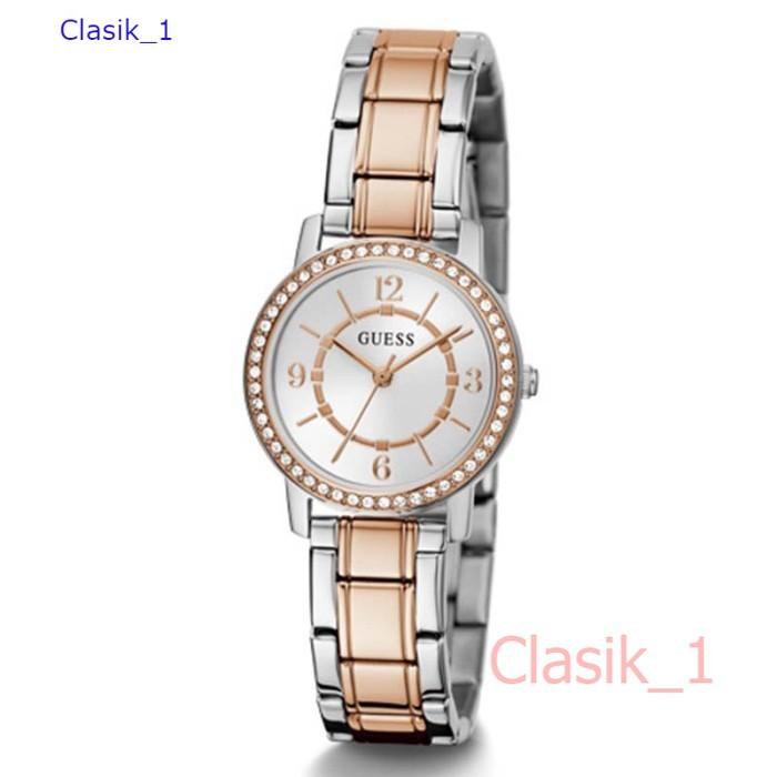 Original 100%!! Jam wanita Guess GW0468L5 MELODY Silver Rosegold