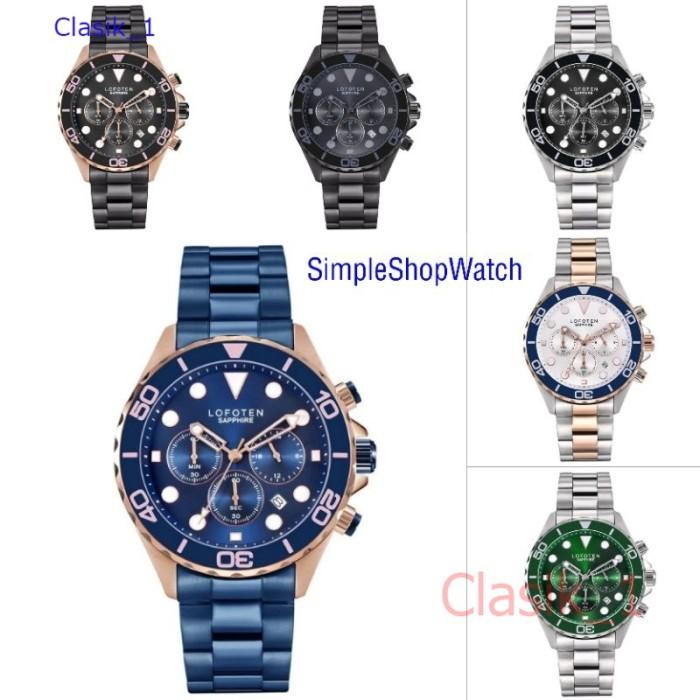 Original 100%!! Jam Tangan Pria Lofoten F-6521MC 6521