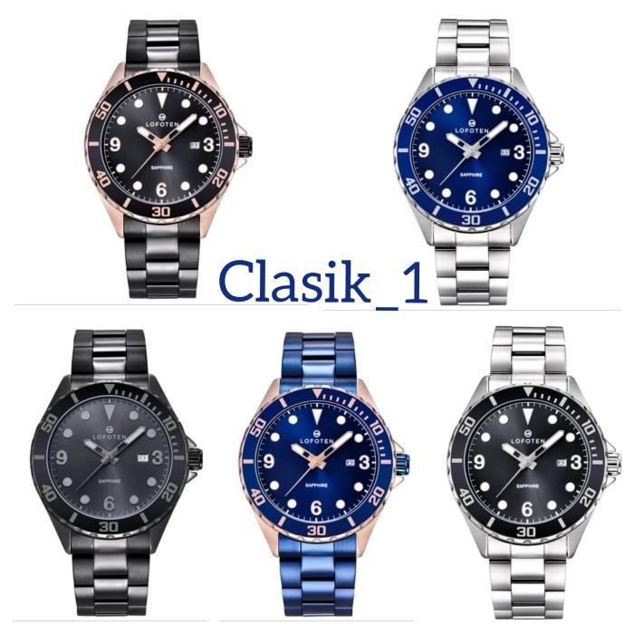 Original 100%!! Jam Tanagn Pria Lofoten 6513 F-6513 Sapphire