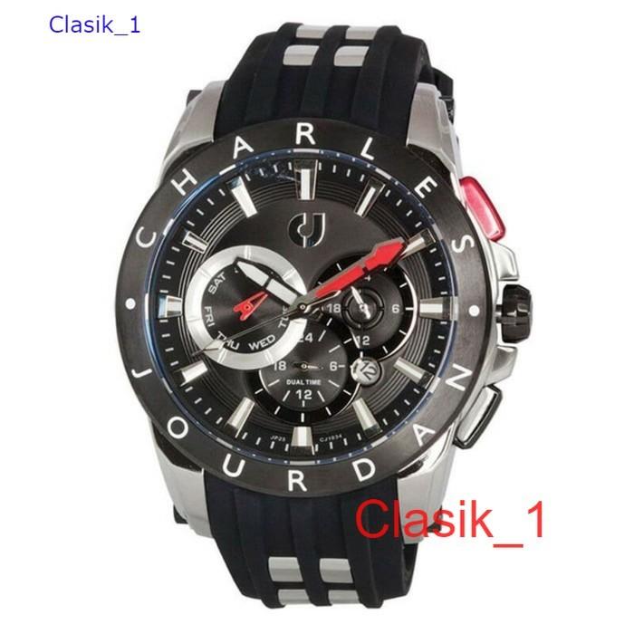 Original 100%!! Jam Tangan Analog Man Charles Jourdan CJ1034-1332M
