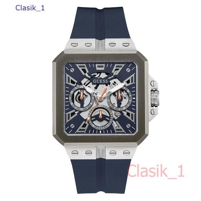 Original 100%!! GUESS Gents Watch LEO Navy 2 Tone - GW0637G1