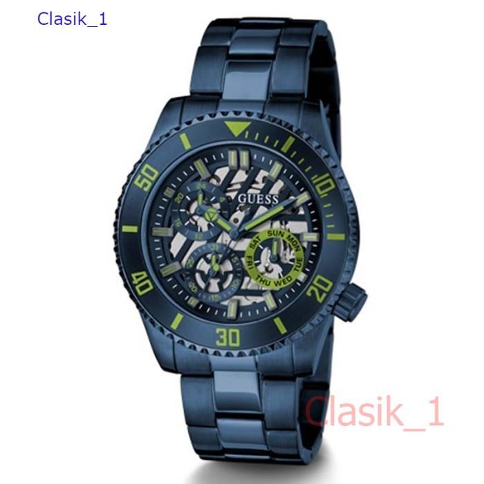 Original 100%!! GUESS GW0488G4  AXLE Jam Tangan Pria  Navy Stainless