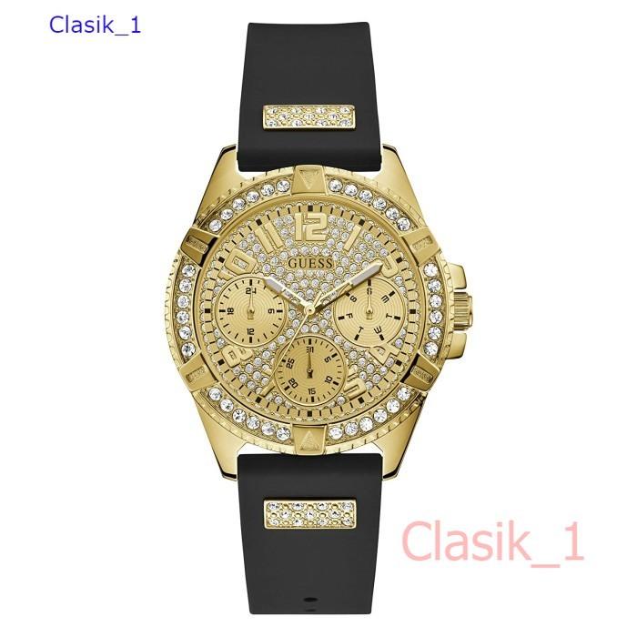 Original 100%!! GUESS W1160L1 - Jam Tangan Wanita - - Hitam