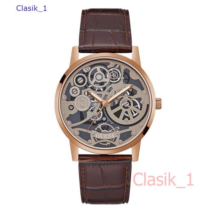 Original 100%!! GUESS GW0570G2  GADGET Jam Tangan Pria  Brown Leather