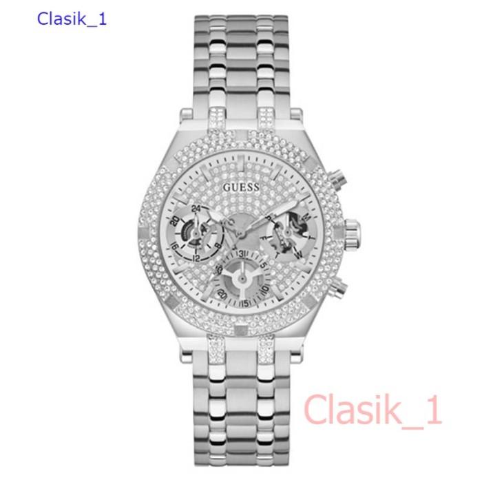 Original 100%!! GUESS GW0440L1  HEIRESS Jam Tangan Wanita  Silver