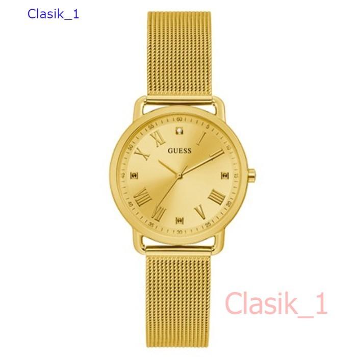 Original 100%!! GUESS GW0031L2  Avery Jam Tangan Wanita  Gold Mesh
