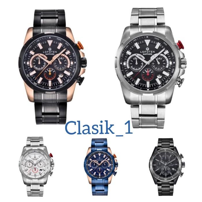 Original 100%!! Jam Tangan Pria LOFOTEN 6510 F-6510 Sapphire