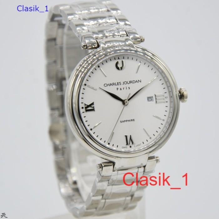 Original 100%!! Jam Tangan Analog Pria Charles Jourdan CJ1007-1313