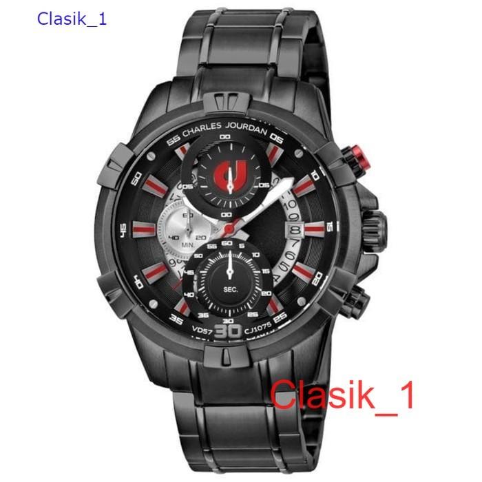 Original 100%!! Jam Tangan Pria Charles Jourdan CJ1075-1732C