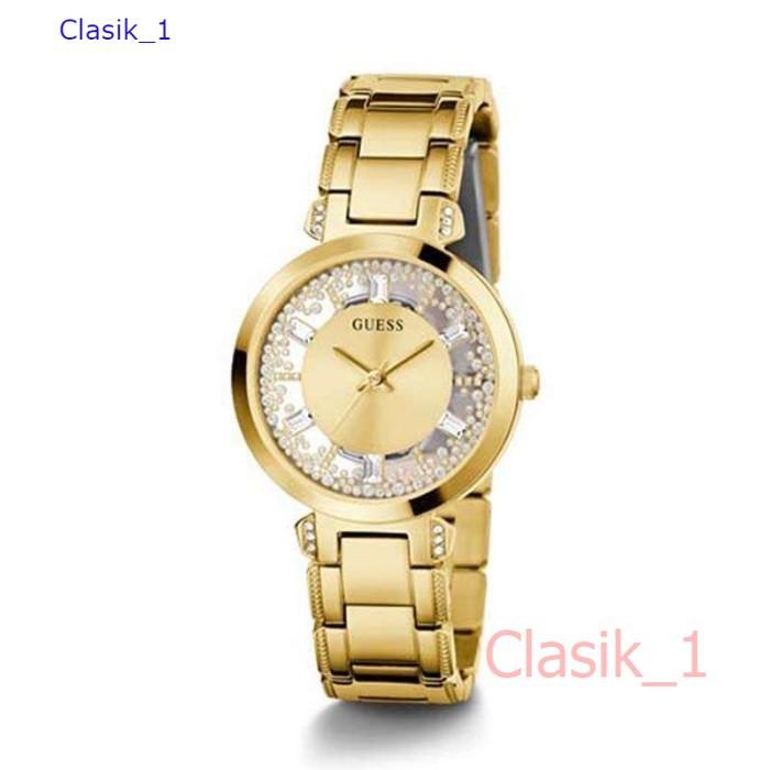 Original 100%! Guess  GW0470L2  CRYSTAL CLEAR Jam Tangan Wanita