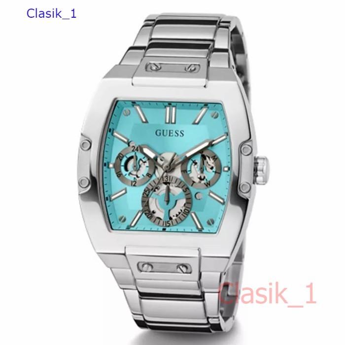 Original 100%!! Jam tangan pria Guess GW0456G4 PHOENIX Silver