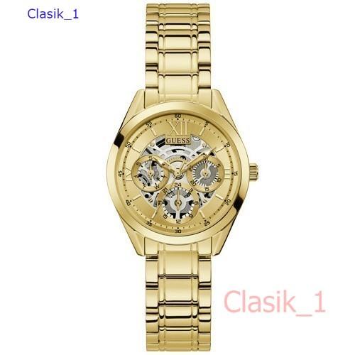 Original 100%!! GUESS GW0253L2  CLEAR CUT Jam Tangan Wanita  Gold