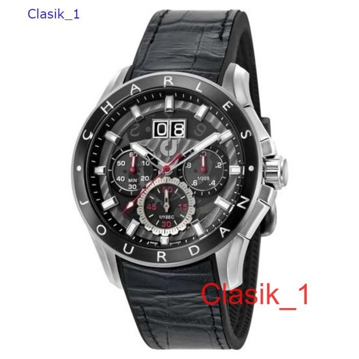 Original 100%!! CHARLES JOURDAN CJ1035-1332C - Jam Tangan Pria Kulit