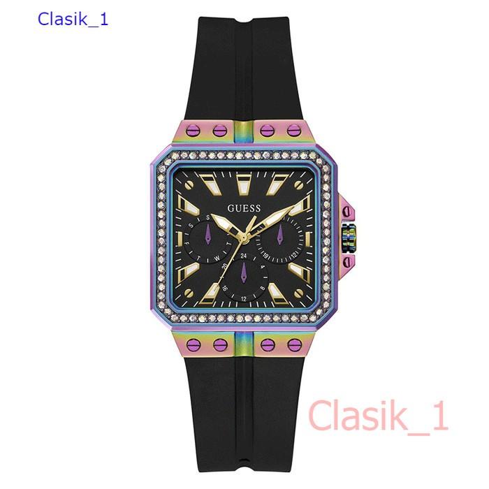 Original 100%!! GUESS Ladies Watch LIBRA Black Iridescent - GW0618L3