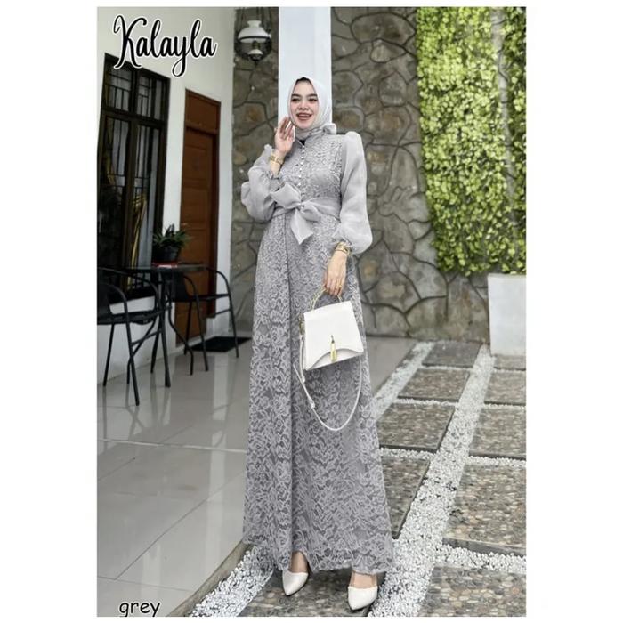 Termurah! Kalayla Gamis Kondangan Gamis Pesta Muslimah Bridemaid