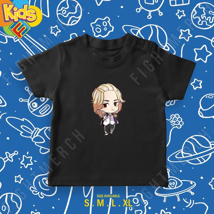 Tshirt Baju Kaos Anak Sano Manjiro Mikey Tokyo Revengers Tokyo Manji