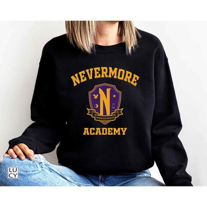 JAKET SWEATER WEDNESDAY NEVERMORE ACADEMY